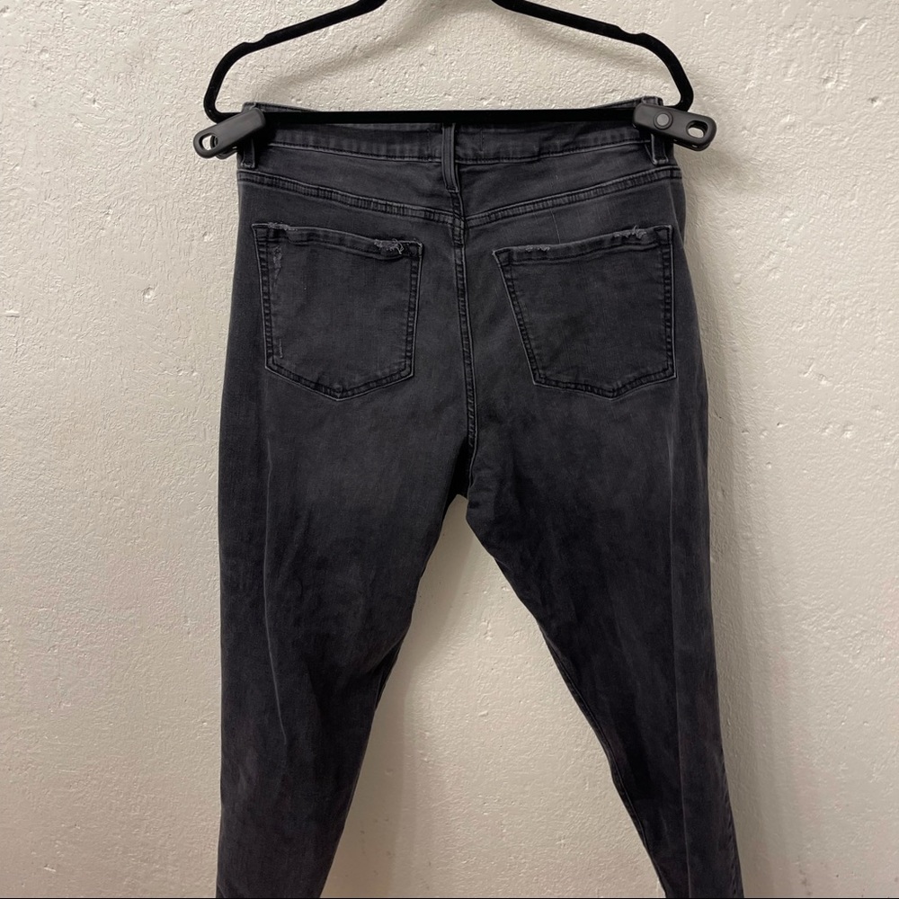 Lane Bryant Distressed Skinny Jean